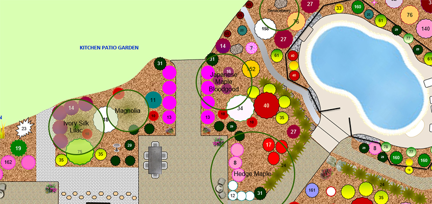 Draw Your Own Garden Plan With Excel Everchanging Garden