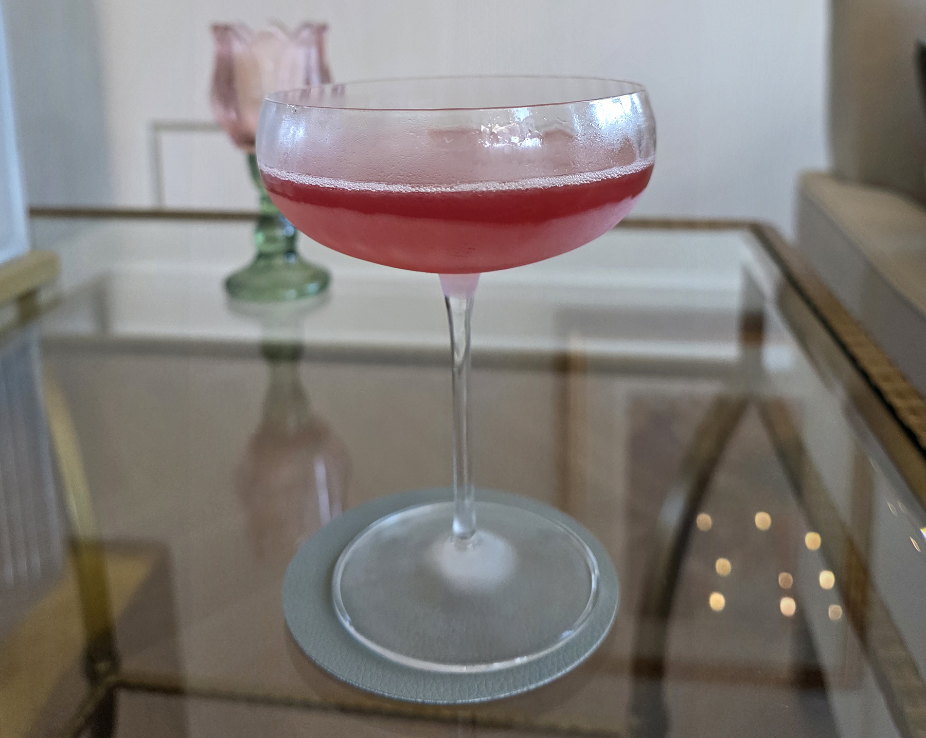 Italian Gentleman cocktail in coupe